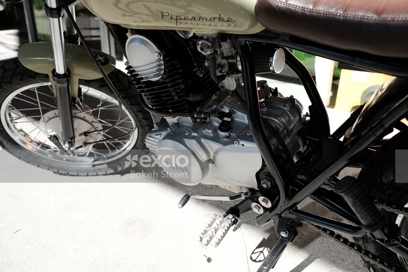 Yamaha bike detail