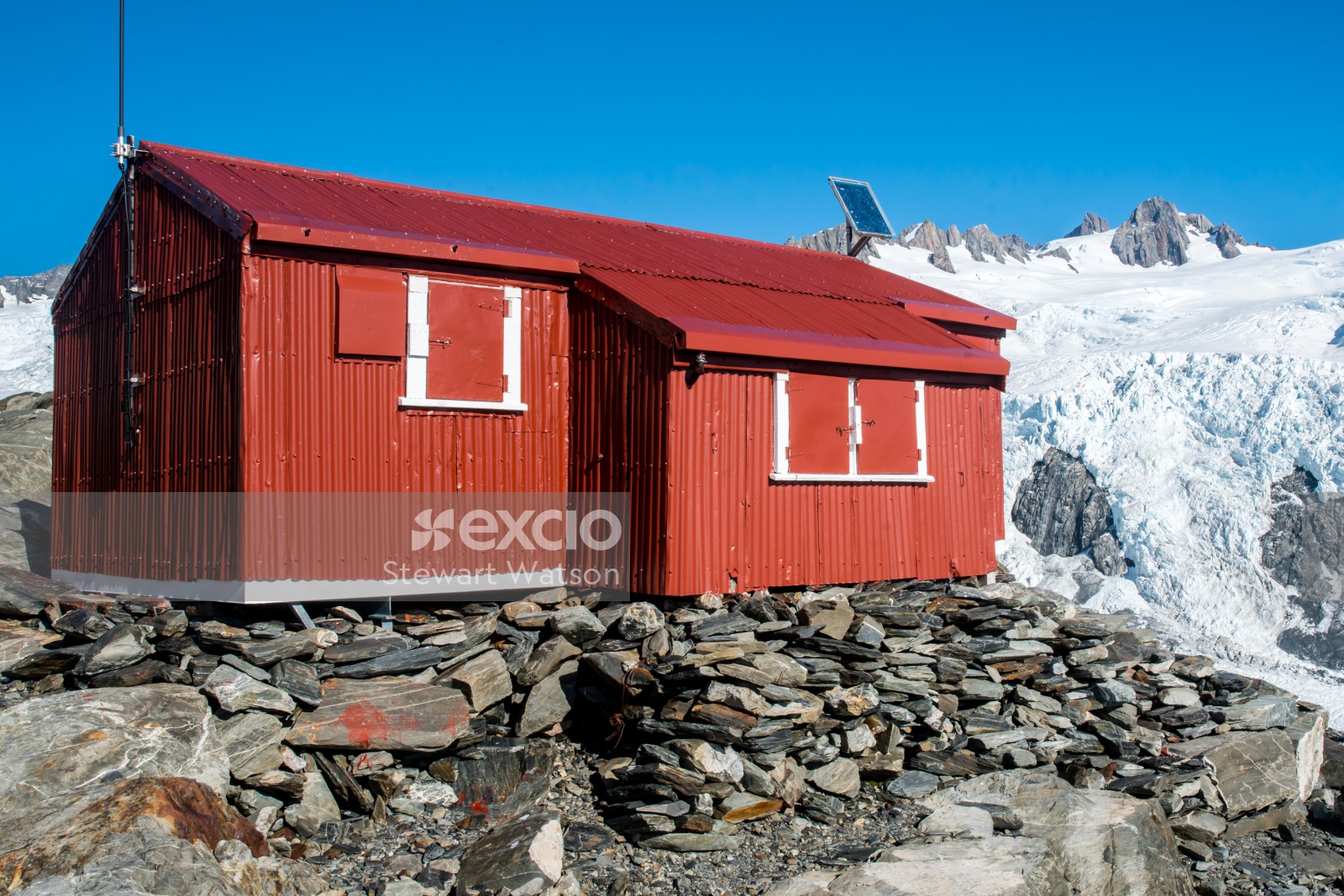 Almer Hut  Franz Josef glacier