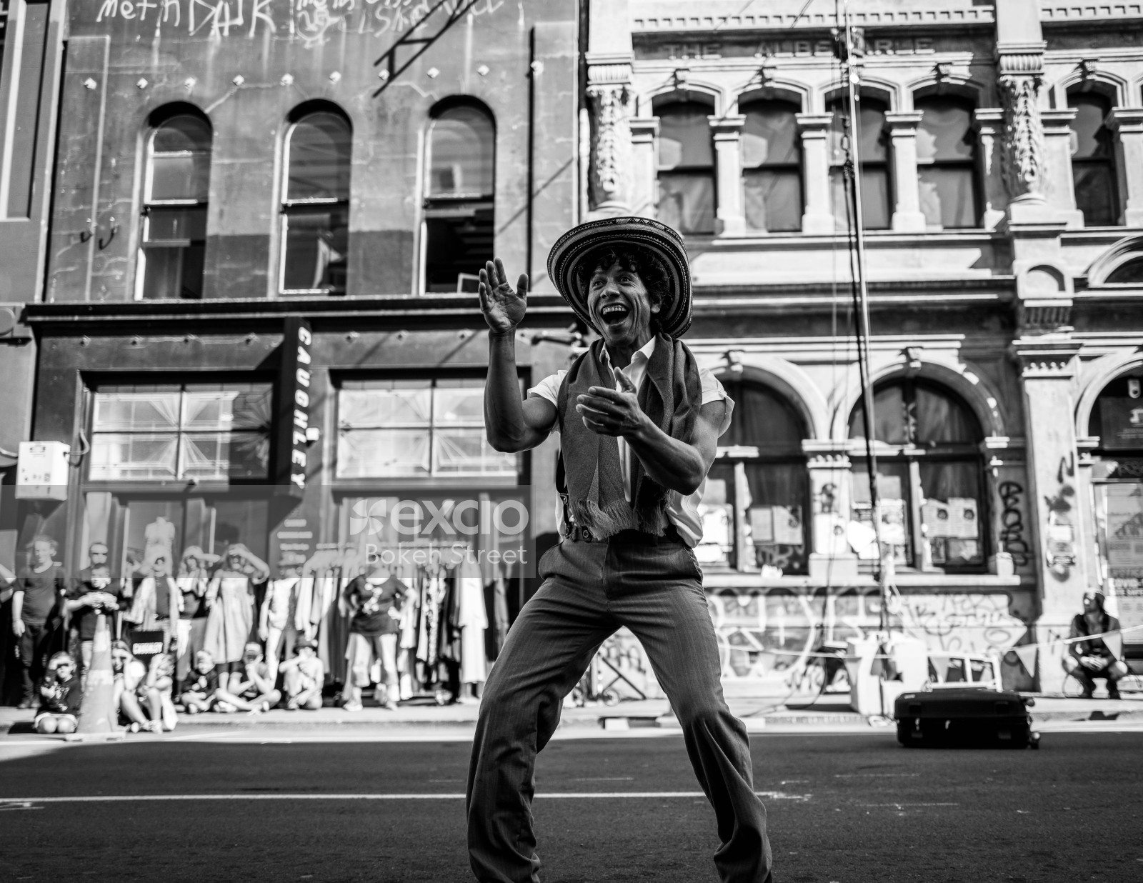 Street performance man