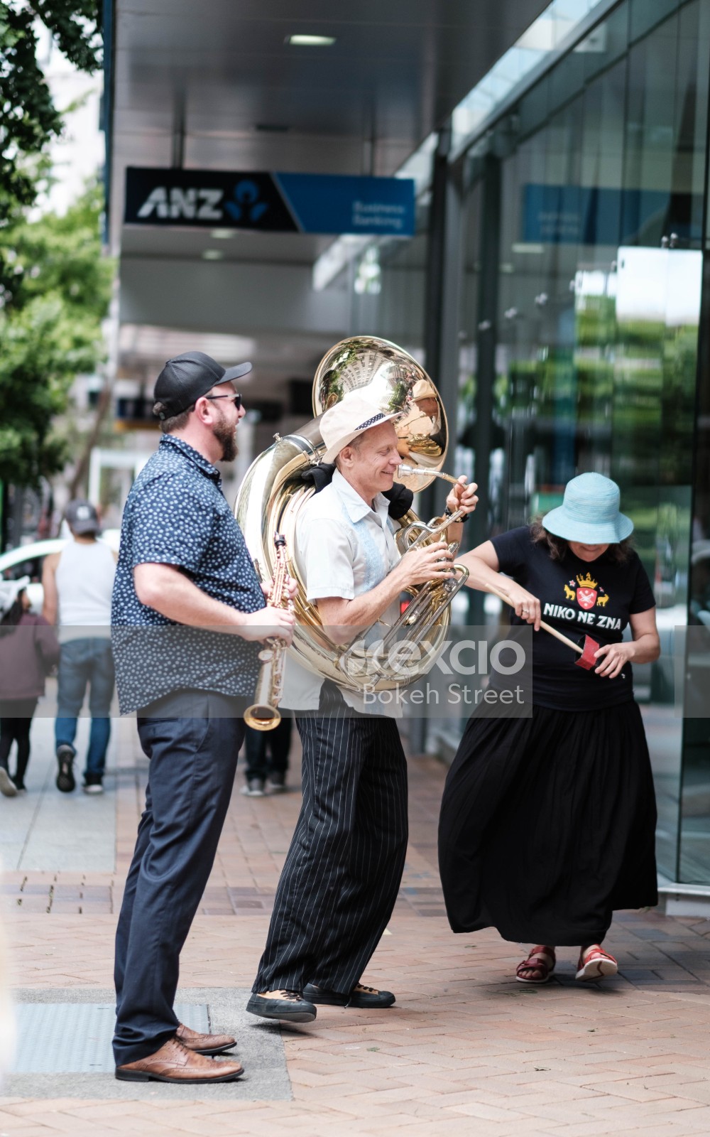Musicians on street